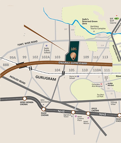 Elan The Mark Location